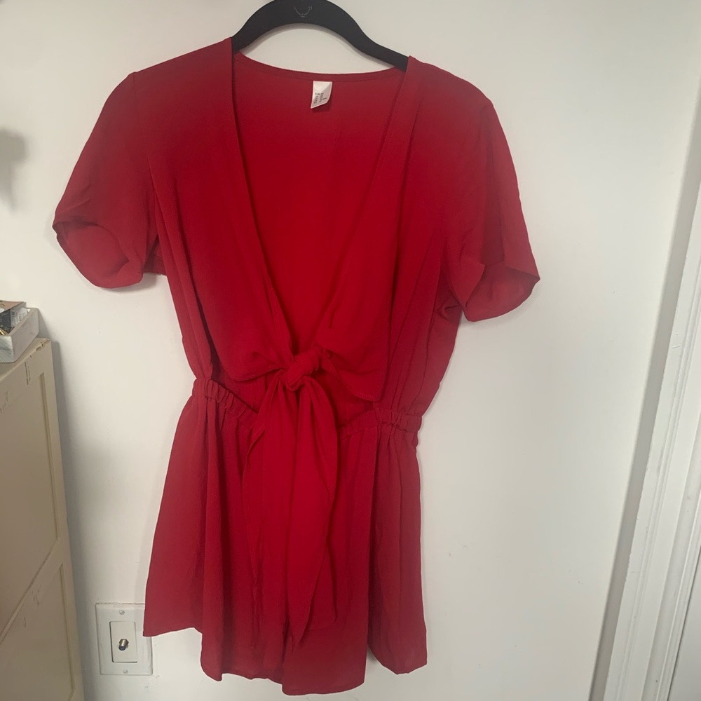 RED Everyday Romper!!